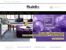 Tablet Screenshot of fluidix.ro